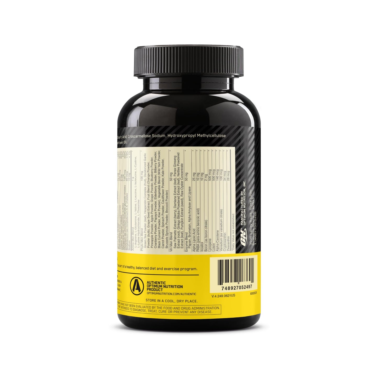 Opti-Men Daily Multivitamin for Men – Immune Support, 80 Day Supply, 240 Tablets