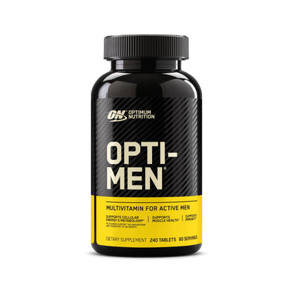 Opti-Men Daily Multivitamin for Men – Immune Support, 80 Day Supply, 240 Tablets