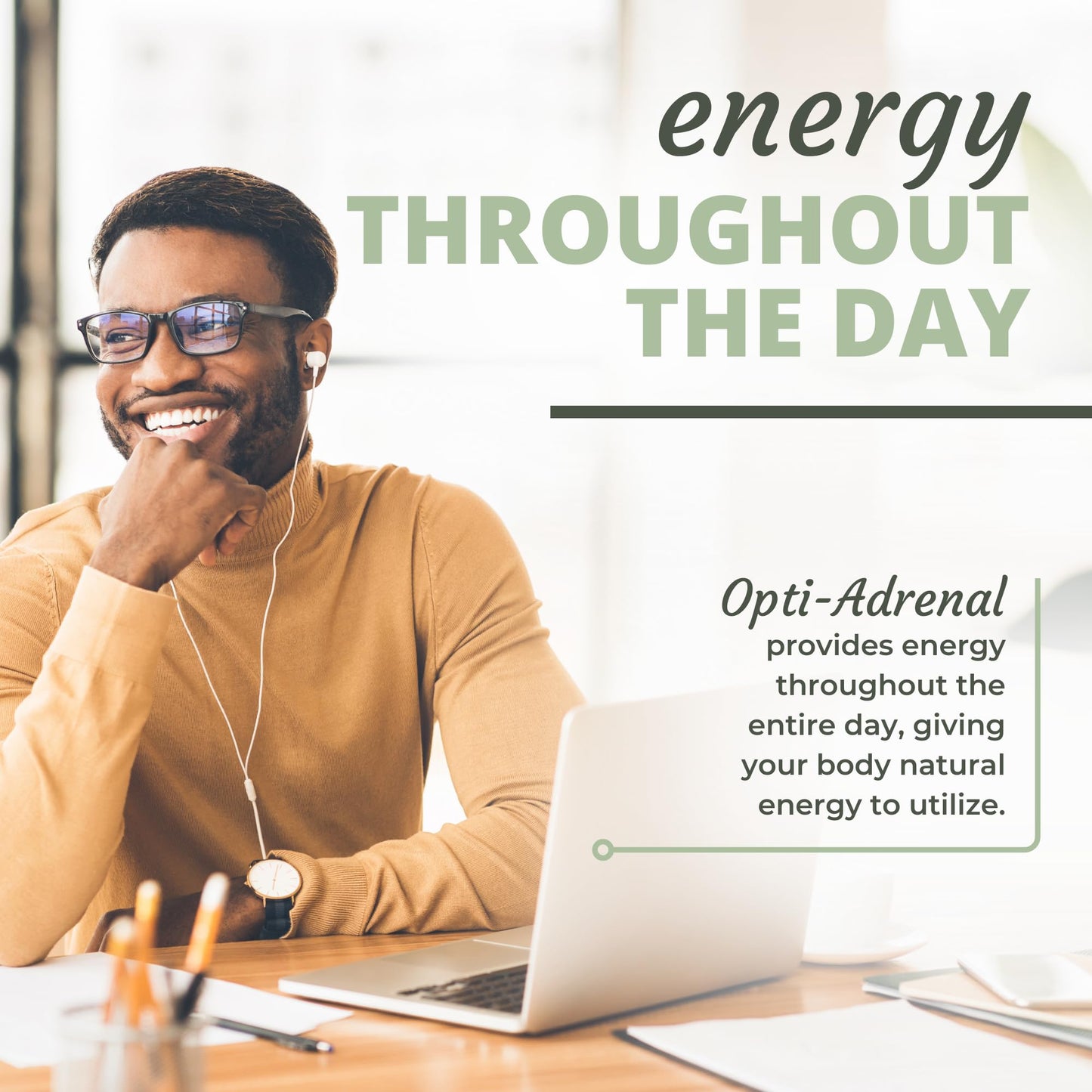 Optimal Health Systems Opti-Adrenal | Adrenal Restore Supplement | 90 Capsules
