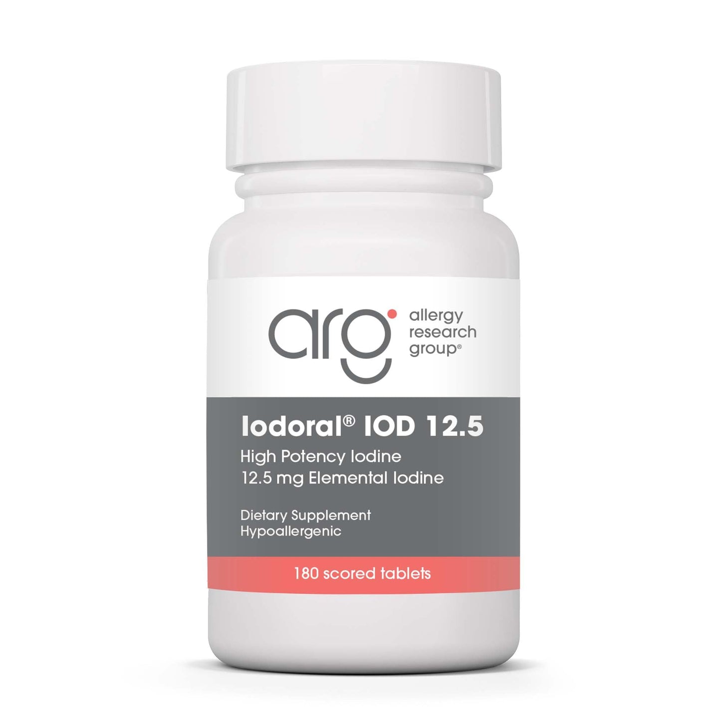 Optimox Iodoral 12.5 mg – Iodine & Potassium Iodide for Thyroid & Metabolic Balance (180 Servings, 180 Tablets) – Gluten & Soy Free