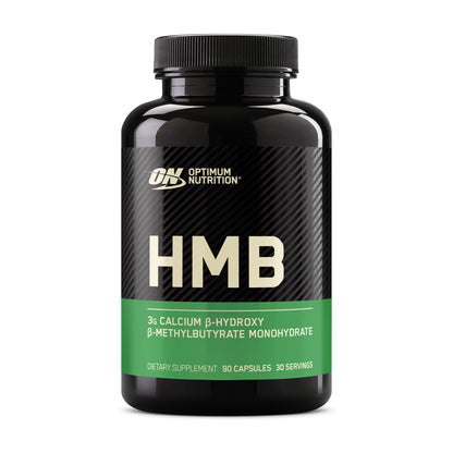 Optimum Nutrition HMB 1000 Caps – 3 g HMB per Serving, 90 Capsules, GMP Certified
