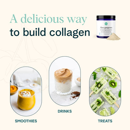 Ora Organic Vegan Collagen-Boosting Powder for Hair, Skin & Nails – Vanilla, 20 Servings