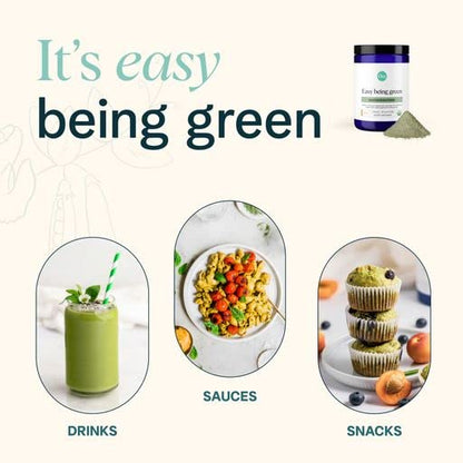 Ora Organic Greens Powder – Citrus Flavor, 30 Servings | Vegan, Gluten-Free, 20+ Organic Greens + Adaptogens