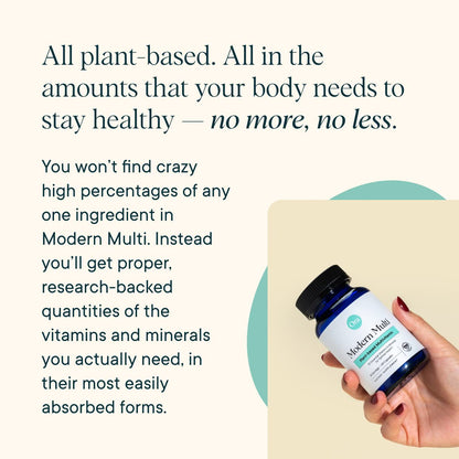 Ora Organic Plant Based Multivitamin for Women & Men | Blue Light Protection