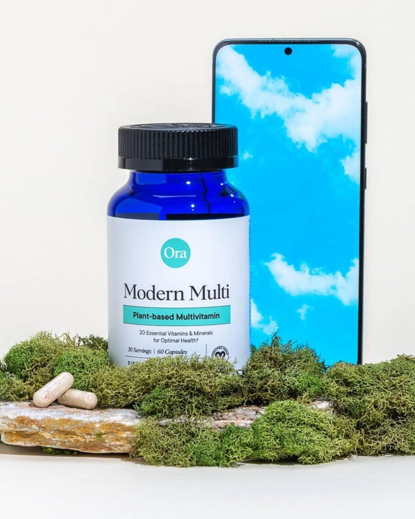 Ora Organic Plant Based Multivitamin for Women & Men | Blue Light Protection