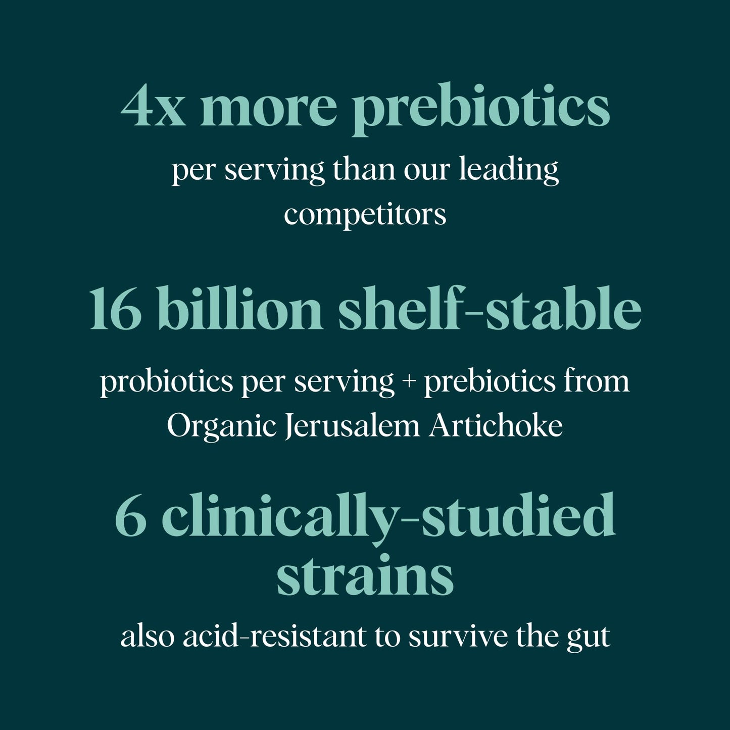 Ora Organic Probiotics with Prebiotics – 16 Billion CFU, 6 Strains (L. Acidophilus, L. Reuteri, B. Bifidum, B. Breve, B. Lactis, B. Longum)