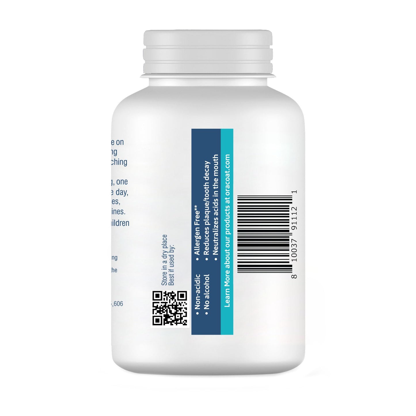 Oracoat XyliMelts – Dry Mouth Relief (8 Hours), Berry Smoothie, Sugar-Free Xylitol, 230 Count