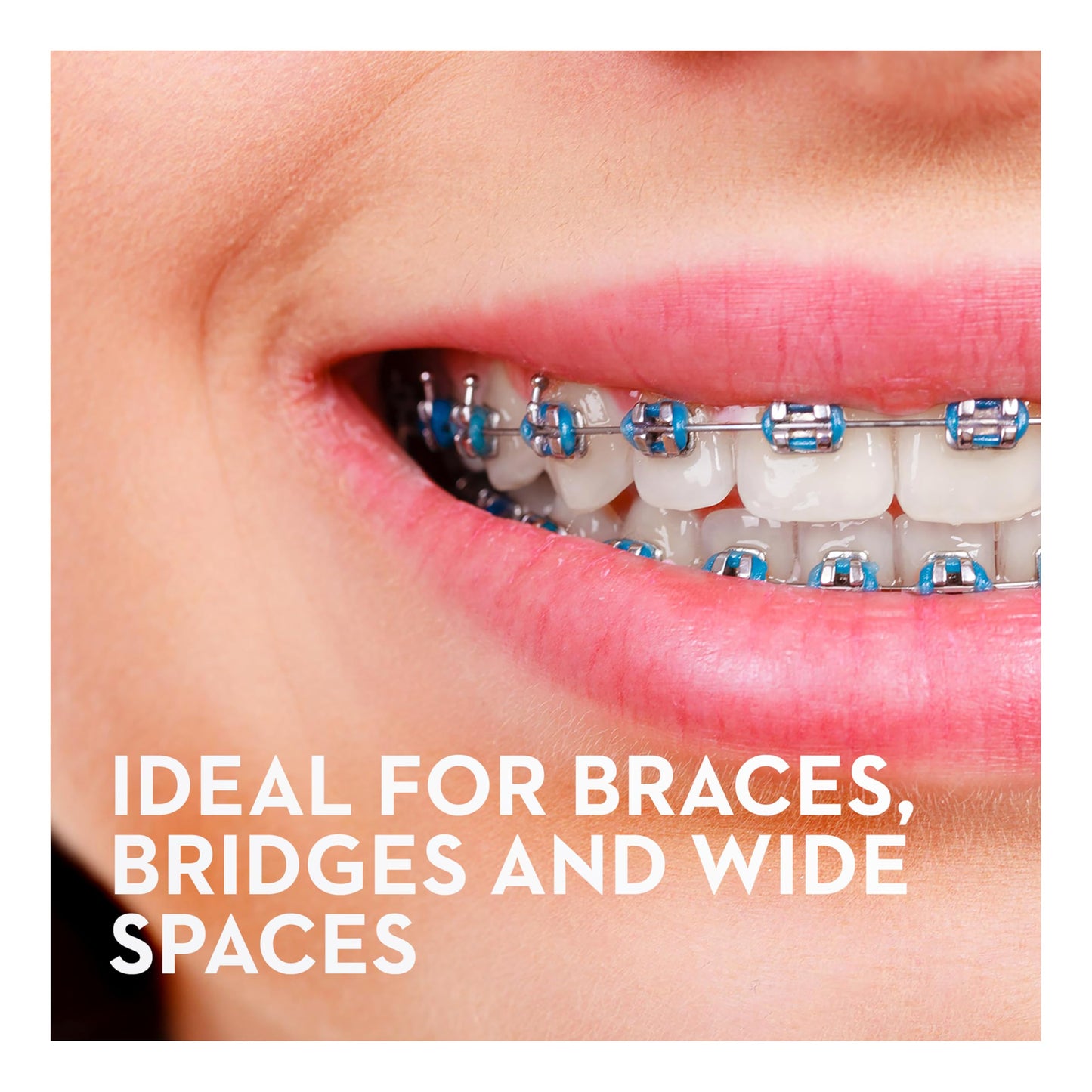 Oral B Floss Super Pre-Cut Strands 50m | Pre-Cut Dental Floss