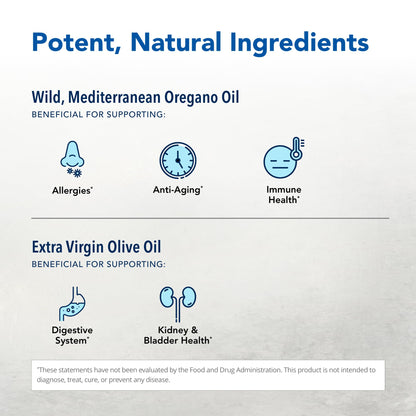 North American Herb & Spice Oreganol P73 Super Strength Wild Oregano Oil, 1 fl oz – Organic, Non-GMO, 432 Servings