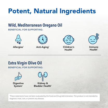 North American Herb & Spice Oreganol P73 Super Strength – Wild Oregano Oil, 120 Softgels, Vegan, Non-GMO