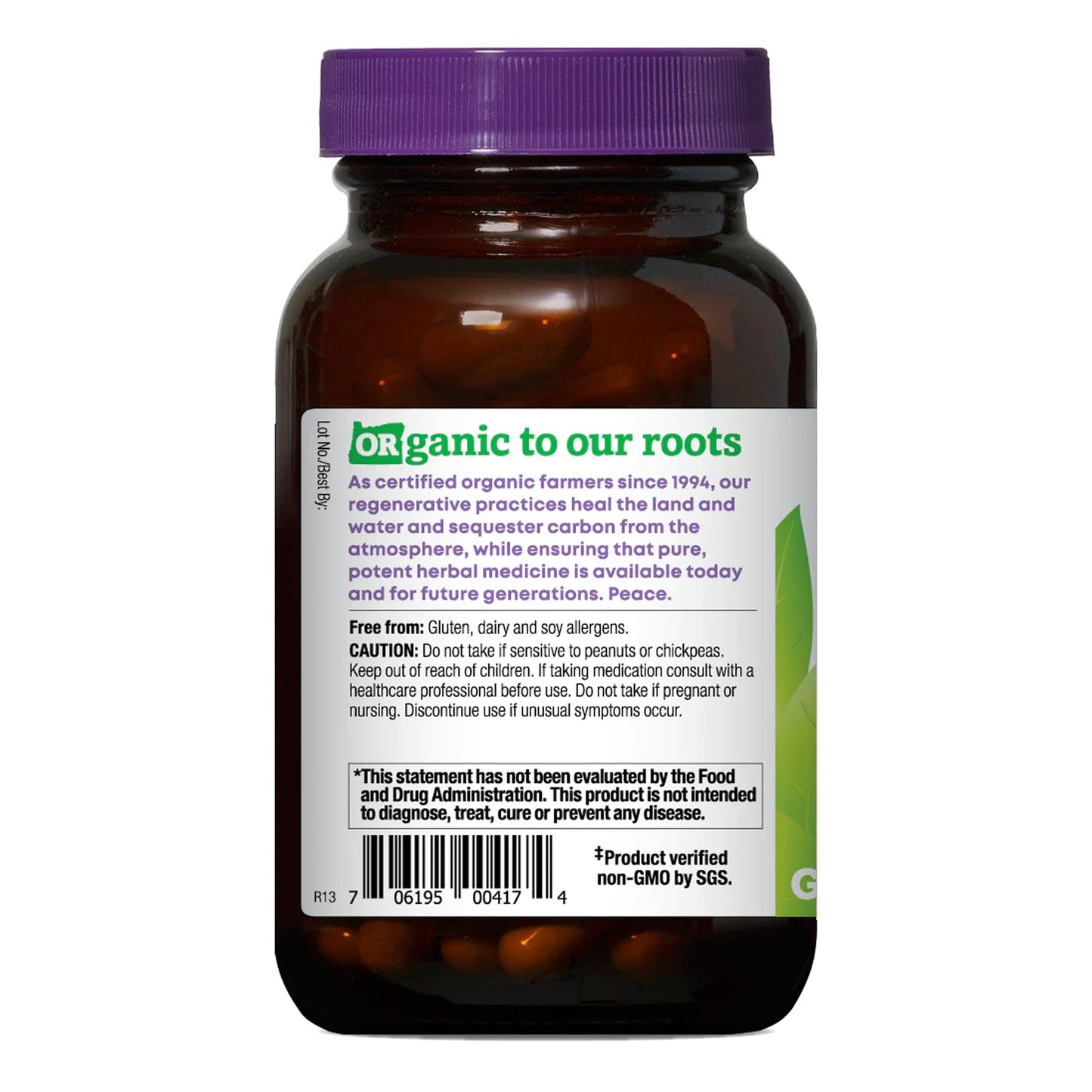 Astragalus Reishi Organic Herbal Supplement 90 Count | Oregon's Wild Harvest