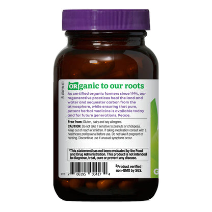 Astragalus Reishi Organic Herbal Supplement 90 Count | Oregon's Wild Harvest