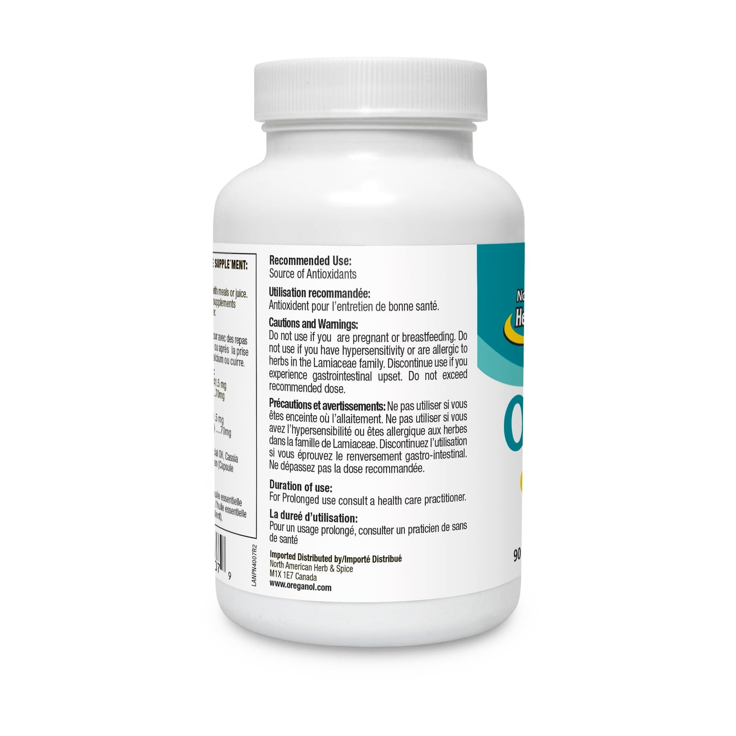 OregaResp 90 Veggie Capsules - Immune & Respiratory Health | North American Herb & Spice