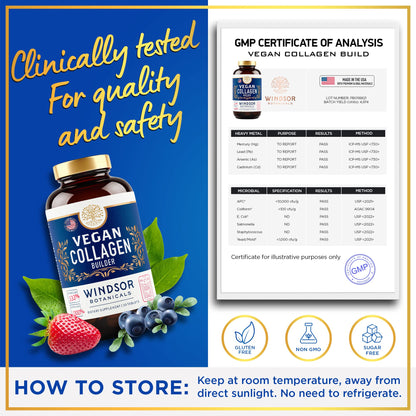 Vegan Collagen for Women and Men – Plant-Based Booster (Gluten-Free)