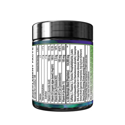 Gamer Supps GG Energy – JoJo's Ocean Stone Fruit (100 Servings) Keto, Sugar Free