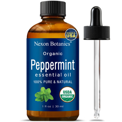 Organic Peppermint Essential Oil 30 ml | Nexon Botanics