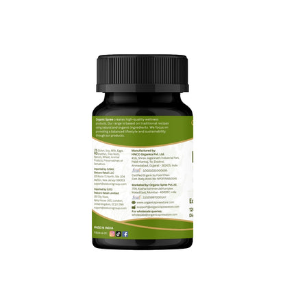 Organic Spree Bhringraj 120 Tablets – USDA Organic Certified | Ayurvedic Hair Care