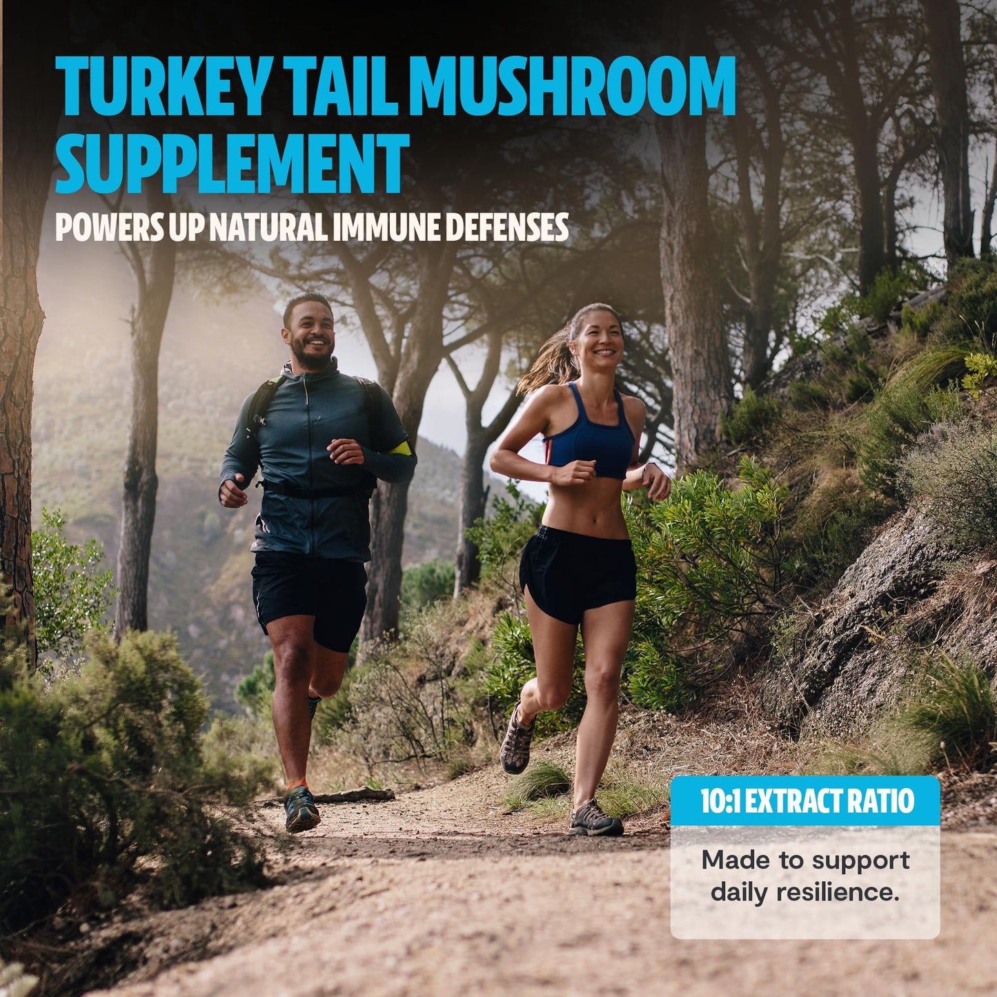 FreshCap Turkey Tail Mushroom Supplement – 10,000mg, Organic, 120 Capsules