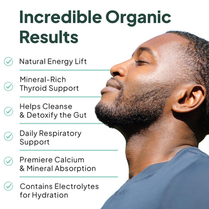 Organics Ocean Wild Sea Moss Capsules – Organic Irish Sea Moss, Chlorella, Bladderwrack & Vitamin D3 (3 Bottles)