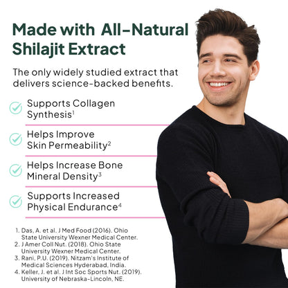 Organics Ocean Shilajit Gummies – Energy, Hormone Support & Skin Health (60 Gummies)