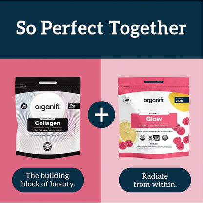 Organifi Collagen Powder – Fuller Hair, Radiant Skin, Stronger Nails