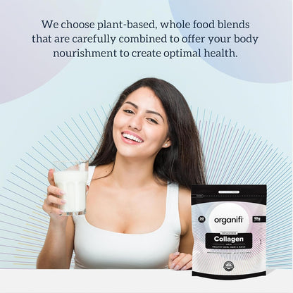 Organifi Collagen Powder – Fuller Hair, Radiant Skin, Stronger Nails