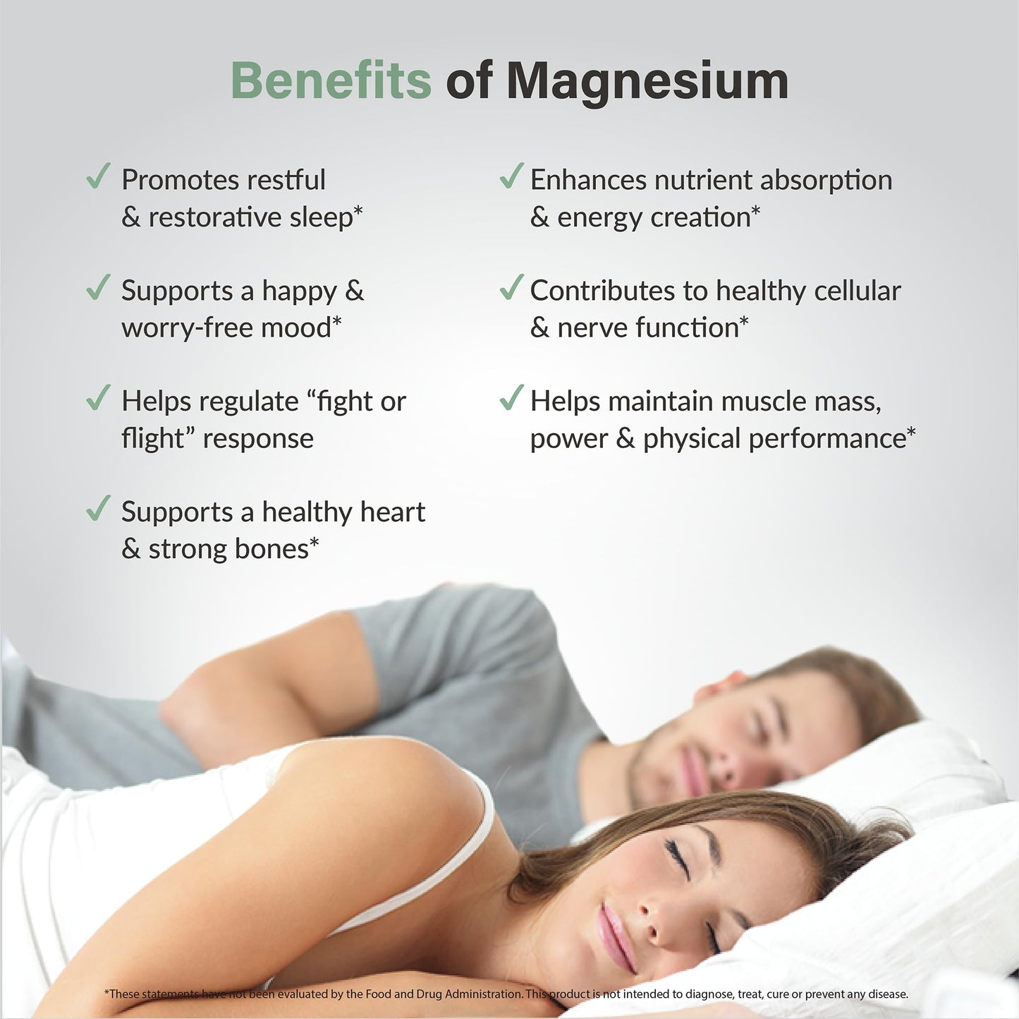 Organixx Magnesium Glycinate 7-Form Complex – Sleep, Muscle & Heart Health | 60 Capsules