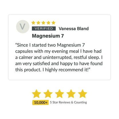 Organixx Magnesium 7 Supplement — Sleep Support & Muscle Recovery (3-Pack)