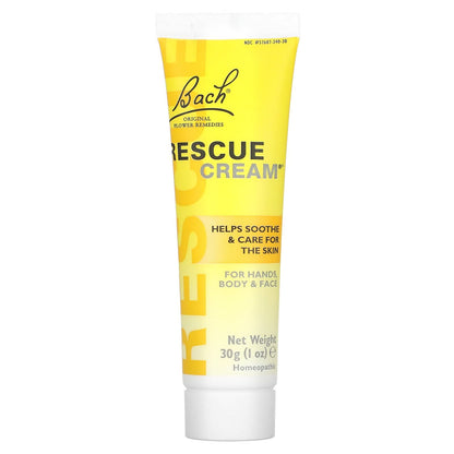 Original Flower Remedies Rescue Cream, 1 oz (30 g) – Bach | Homeopathic