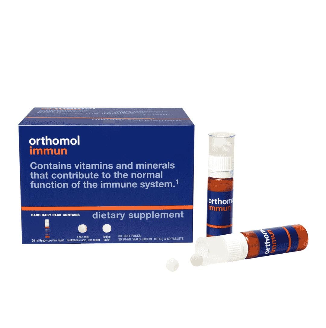 Orthomol Immun: Daily Immune Support with 25 Micronutrients – 30-Day Pack