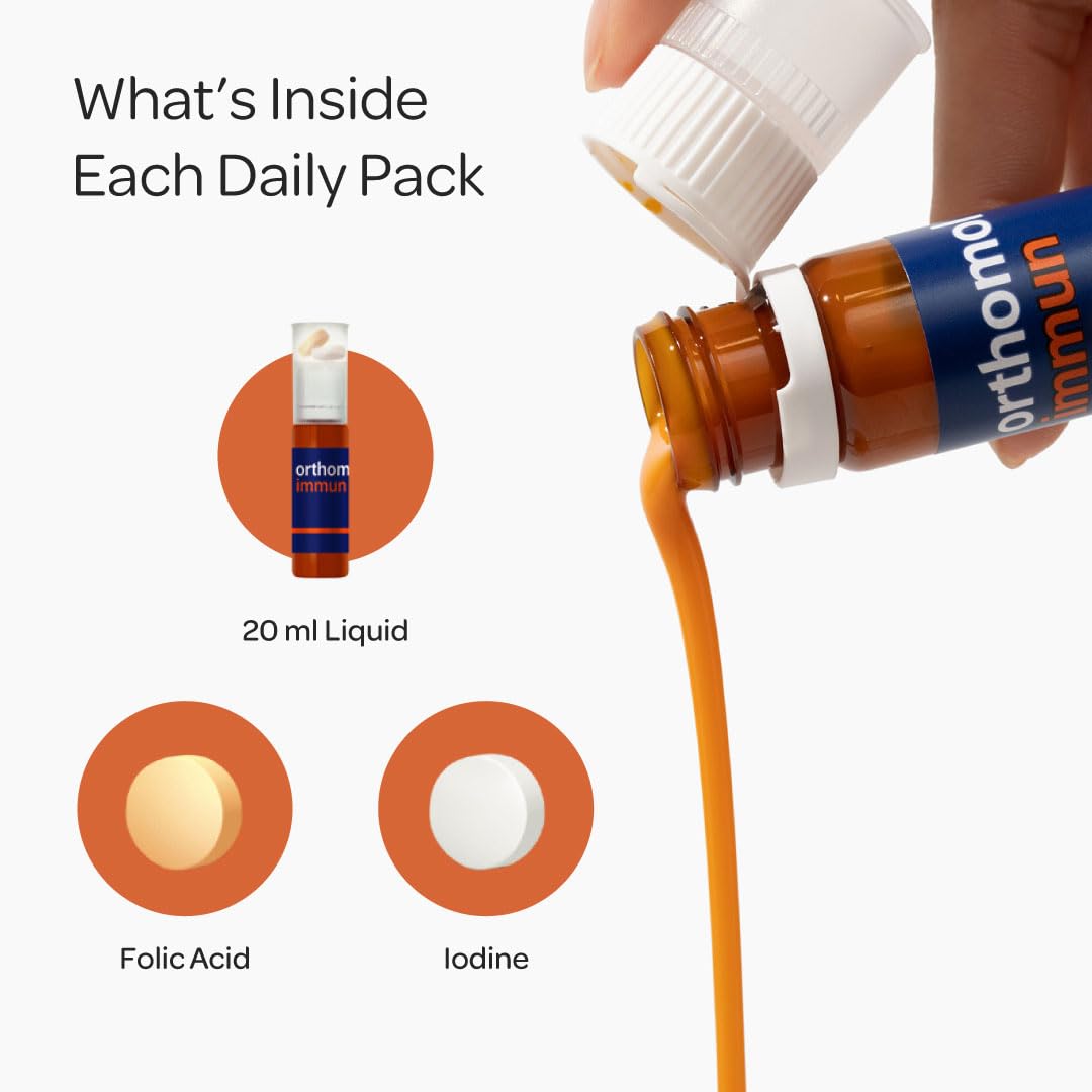 Orthomol Immun: Daily Immune Support with 25 Micronutrients – 30-Day Pack