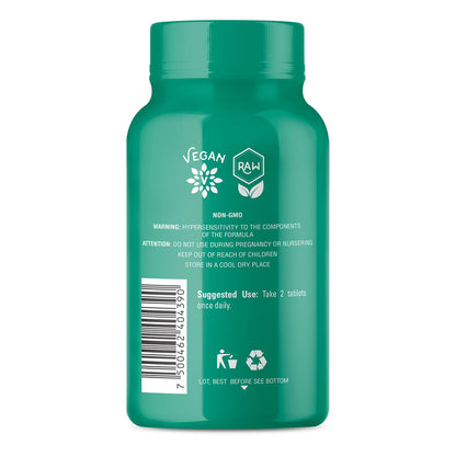 OS Organic Side Organic Greens - Spirulina, Wheatgrass & Moringa (90 Tablets)