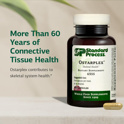 Standard Process Ostarplex - Connective Tissue & Liver Health, 90 Capsules