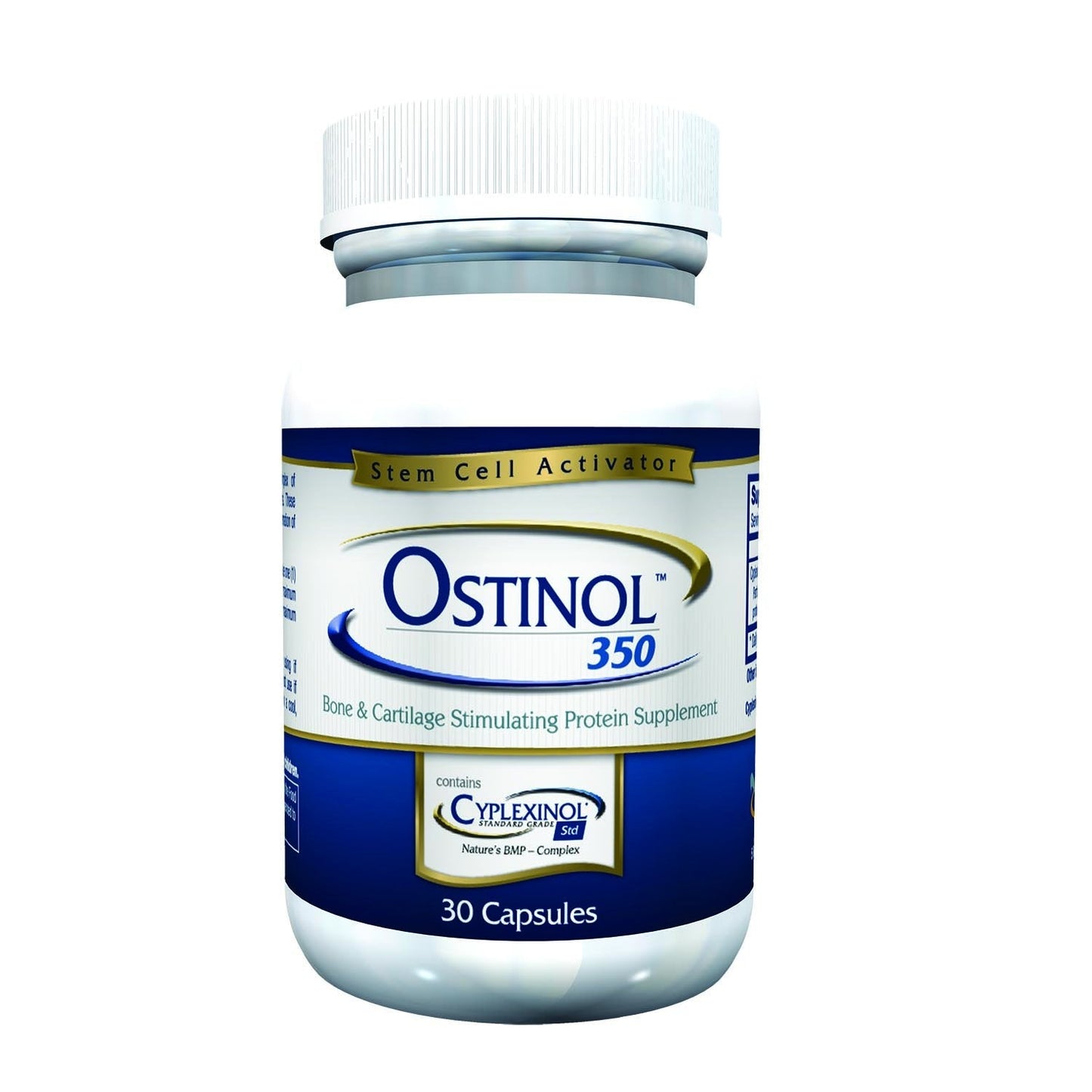 Ostinol ZyCal Bioceuticals 350 Bone & Joint Supplement – Cyplexinol Bio-Active Protein, 30 Capsules