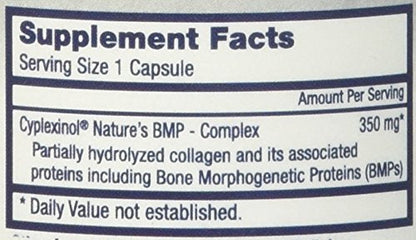 Ostinol ZyCal Bioceuticals 350 Bone & Joint Supplement – Cyplexinol Bio-Active Protein, 30 Capsules