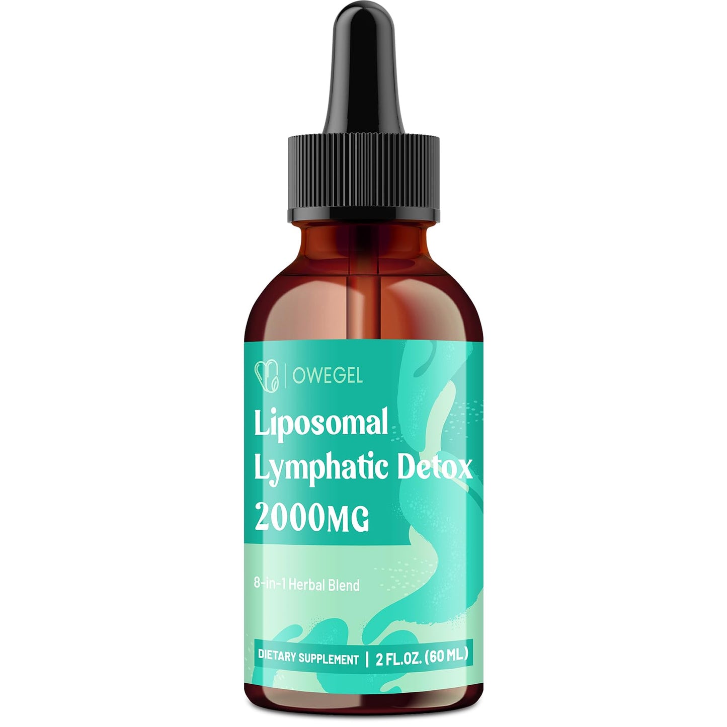 oweGel Liposomal Lymphatic Drops – Alcohol-Free, Sugar-Free, 4 fl oz