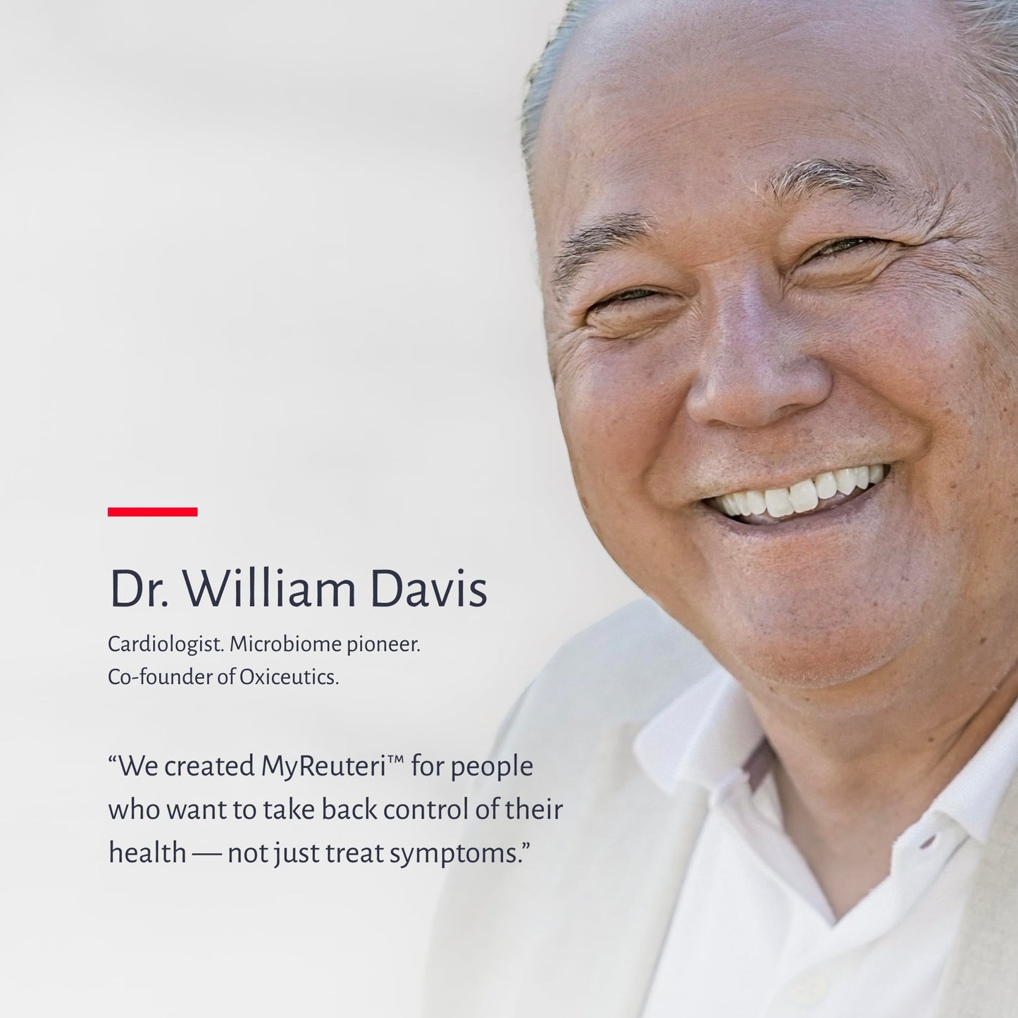 oxiceutics MyReuteri 10 Billion CFU Probiotic – Yogurt-Style Starter + FOS Prebiotic by Dr. William Davis