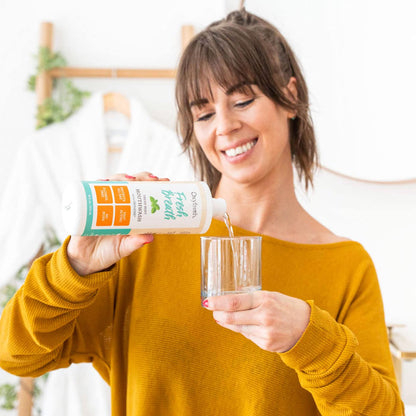 Oxyfresh Fresh Breath Mint Mouthwash – Dentist-Recommended, Alcohol-Free & Fluoride-Free (Pack of 2, 16 oz each)