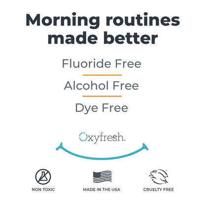 Oxyfresh Pro Formula Fresh Mint Mouthwash – Patented Zinc Mouthrinse, Dye & Alcohol Free (16 oz)
