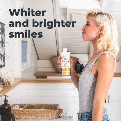 Oxyfresh Pro Formula Fresh Mint Mouthwash – Patented Zinc Mouthrinse for Fresh Breath, Healthy Gums & 1 Gal Dye/Fluoride/Alcohol Free