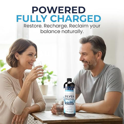 My Doctor Suggests Alkaline Structured Silver Liquid 30ppm – Immune & Gut Support (16 oz)