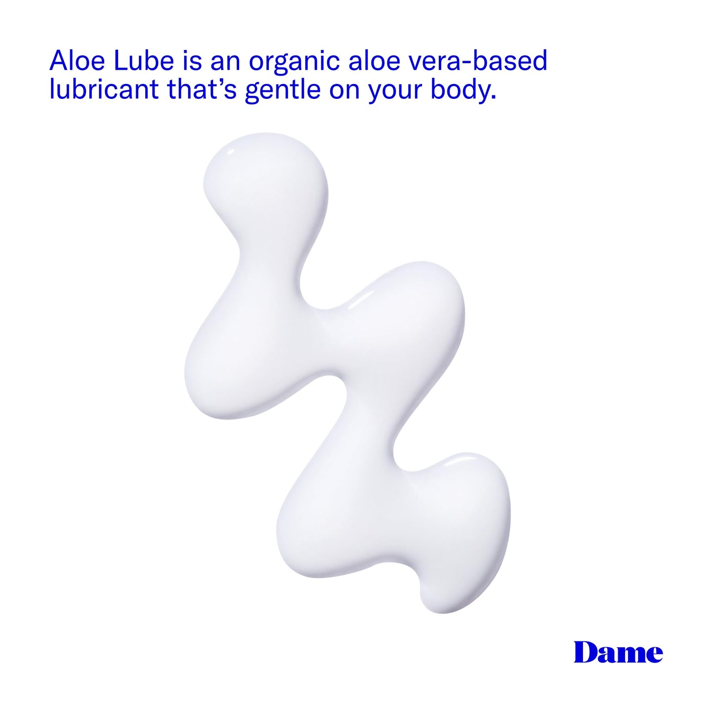Dame Aloe Lube for Women – Doctor-Approved, pH-Balanced Aloe Vera Lubricant – 4 oz