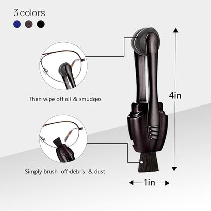 Eye Glasses Cleaner (3PC) - Portable Carbon Microfiber Kit