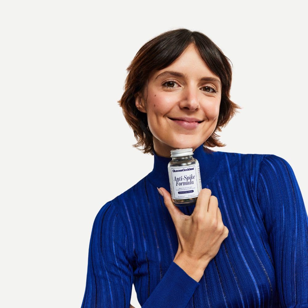 Anti-Spike Formula by The Glucose Goddess - Supports Healthy Blood Sugar Within Normal Range | Vegan | Gluten-Free | 60 Capsules