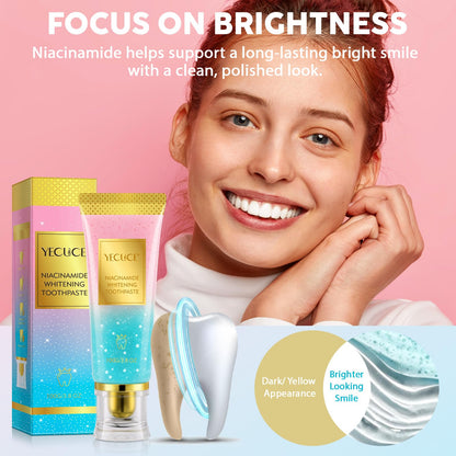 Niacinamide Toothpaste – Whitening, Enamel Protection, 4 oz