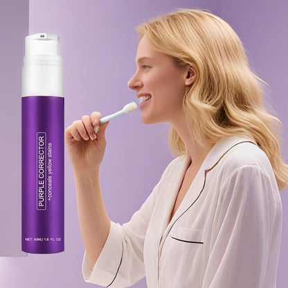 Purple Toothpaste for Teeth Whitening | Color Wheel Whitening 50ml