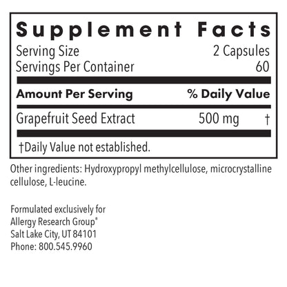 ParaMicrocidin 250 Supplement by Allergy Research Group - 120 Count