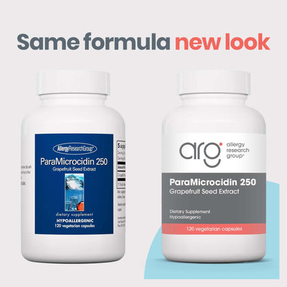 ParaMicrocidin 250 Supplement by Allergy Research Group - 120 Count