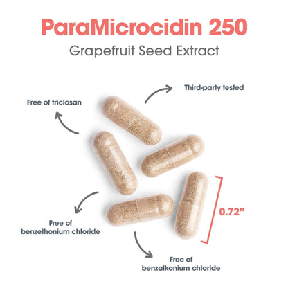 ParaMicrocidin 250 Supplement by Allergy Research Group - 120 Count