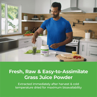 Paradise Herbs ORAC Energy Greens Powder — Antioxidant Power of 24 Fruits & Veggies in 1 Scoop | 120 Servings